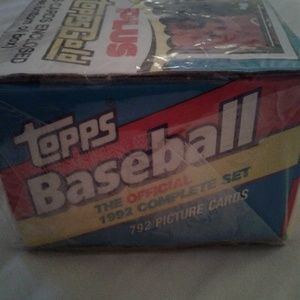 Topps 1992 Baseball cards